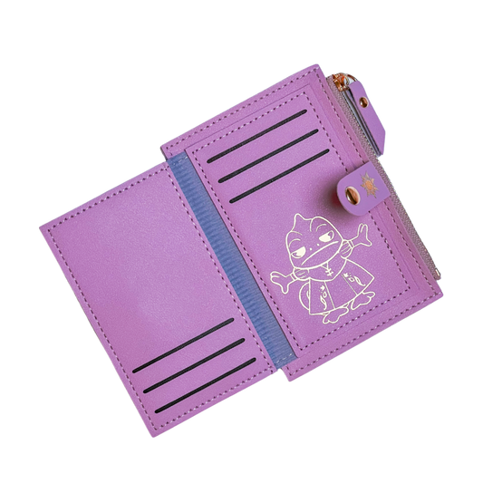 Porte carte Raiponce lilas