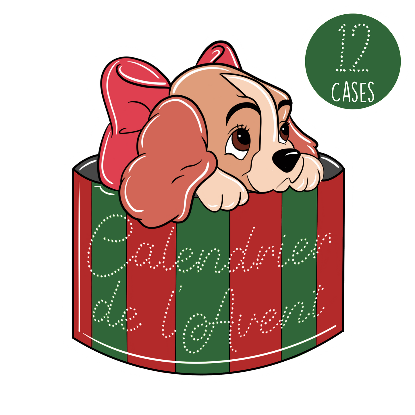 Calendrier de l'avent 12 cases