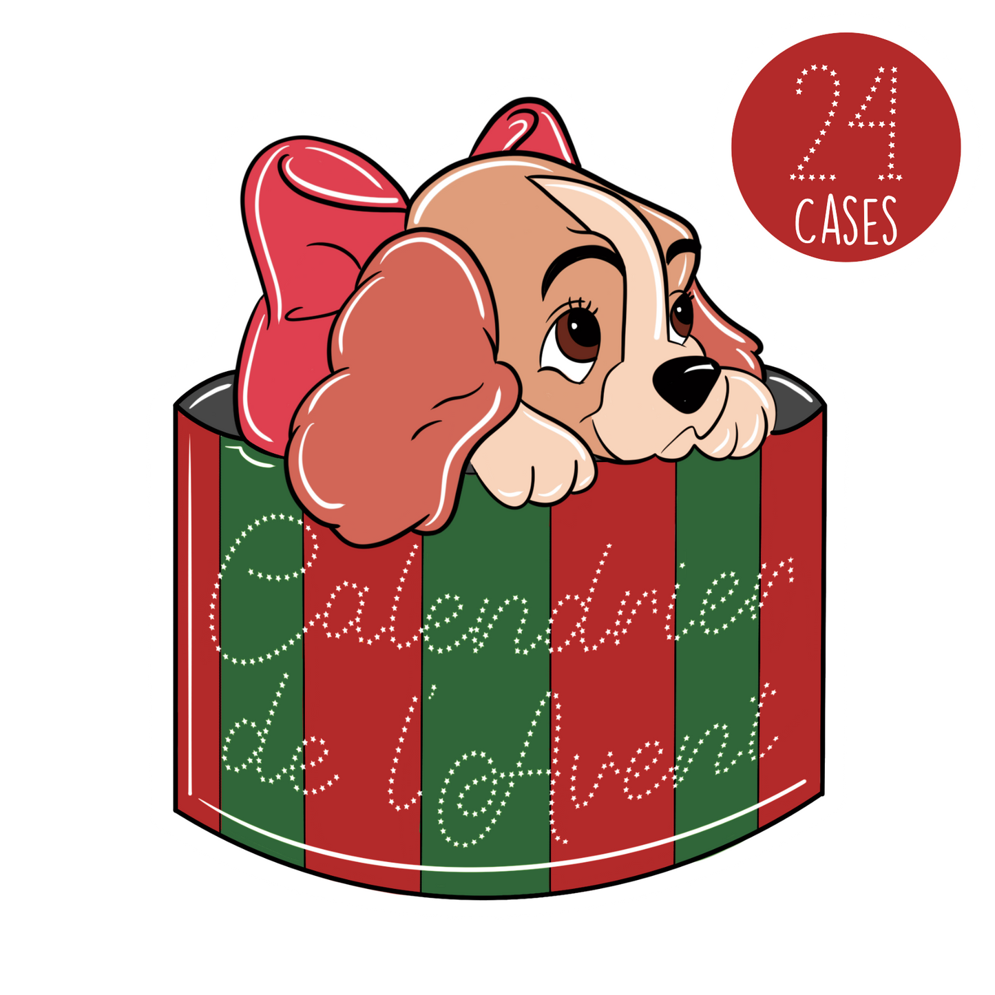 Calendrier de l'avent 24 cases