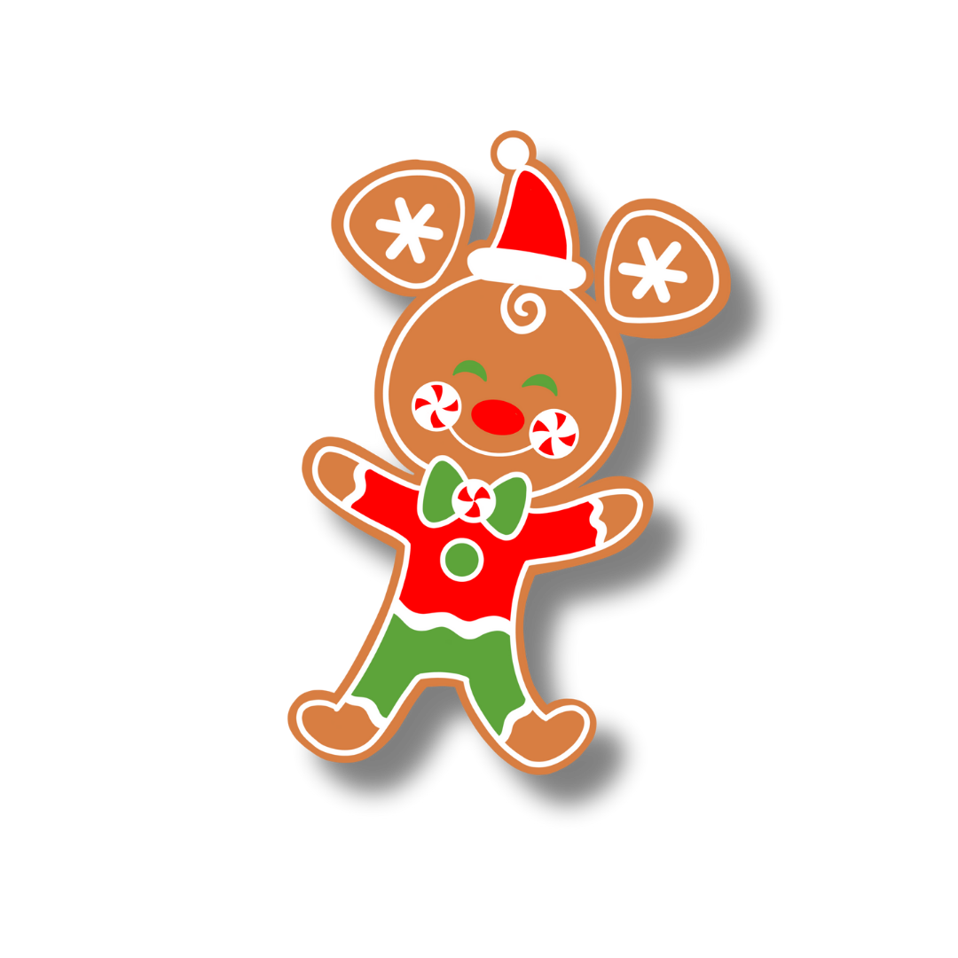 Stickers Mickey pain d’épices
