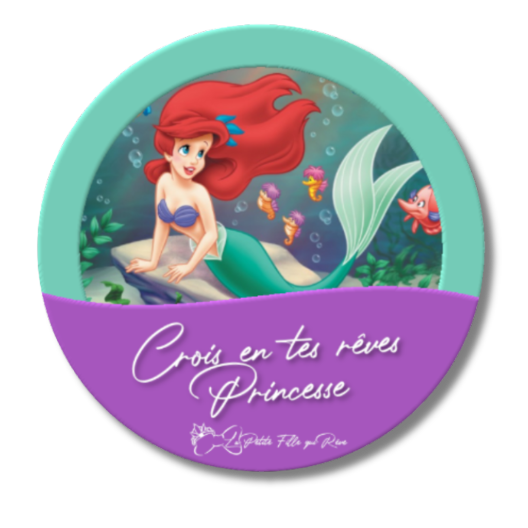 Badge Ariel sirène