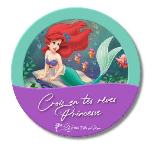Badge Ariel sirène