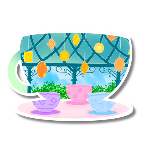 Stickers Tea Cup