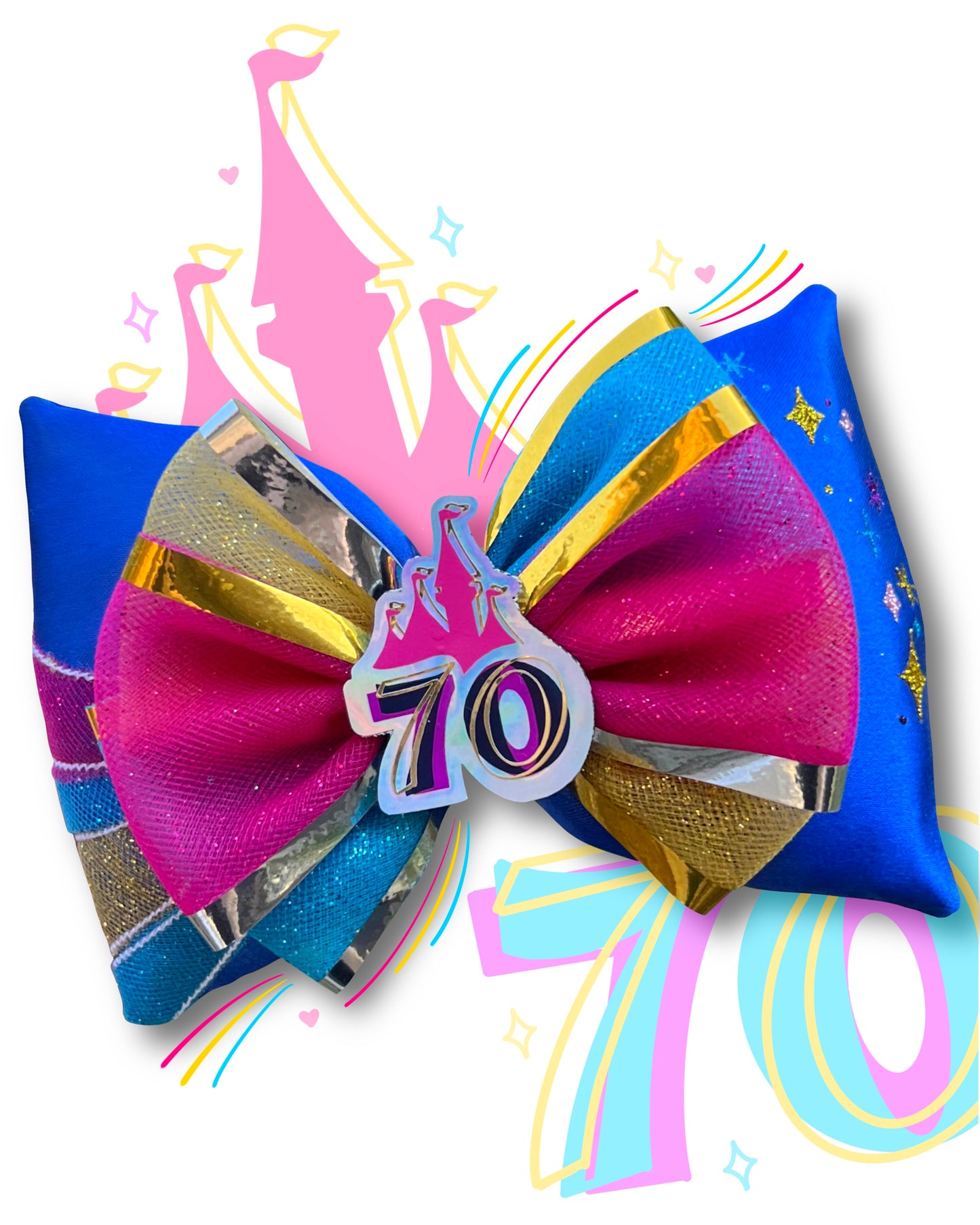 Noeud 70 ans Disneyland Resort