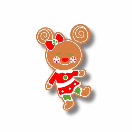 Stickers Minnie gingerbread