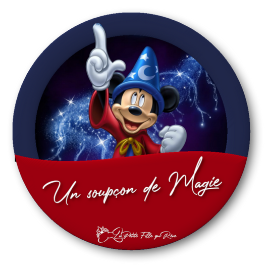 Badge Mickey Magicien