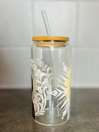 Verre Anna & Elsa (PRECOMMANDE)