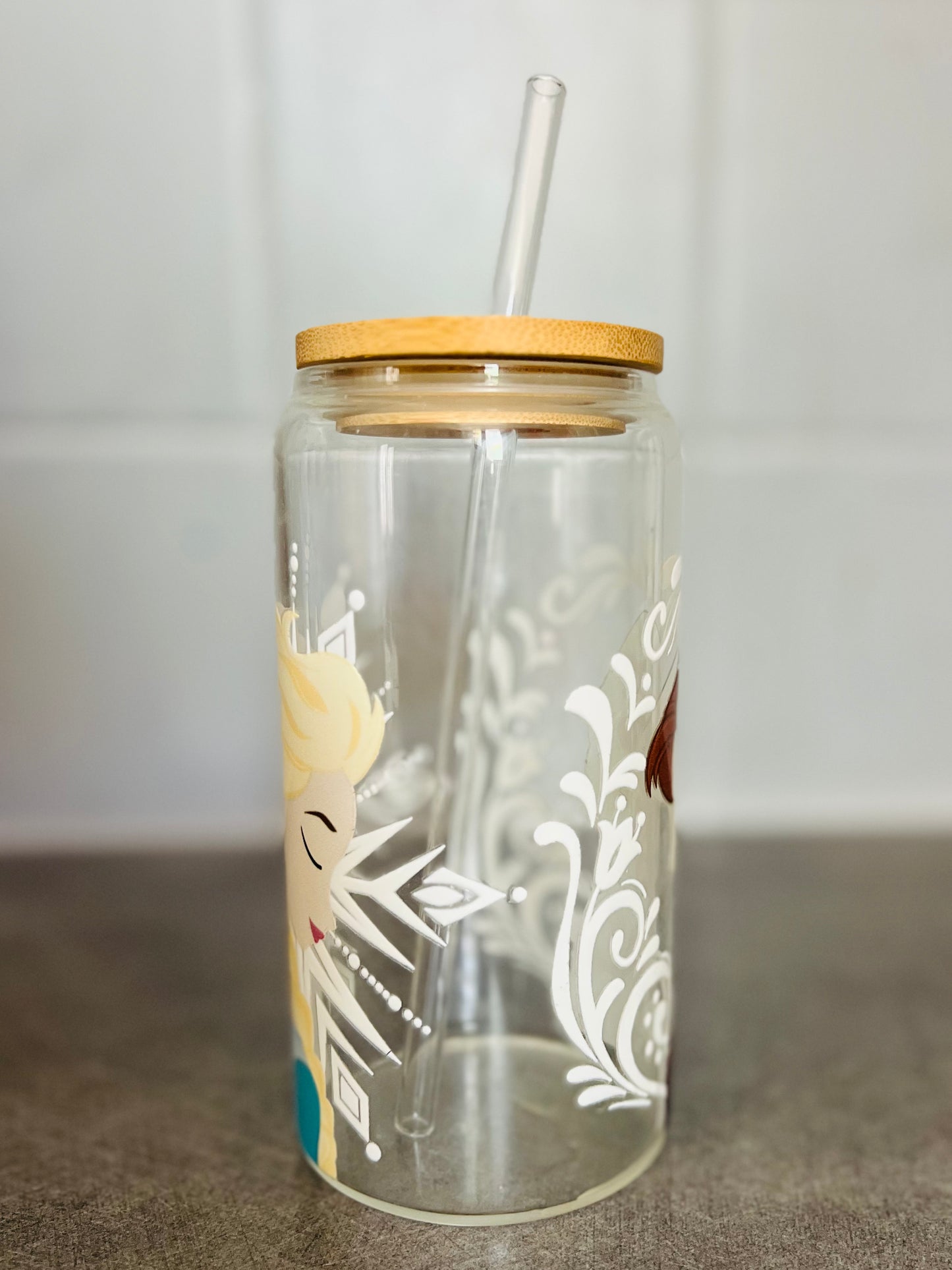 Verre Anna & Elsa (PRECOMMANDE)