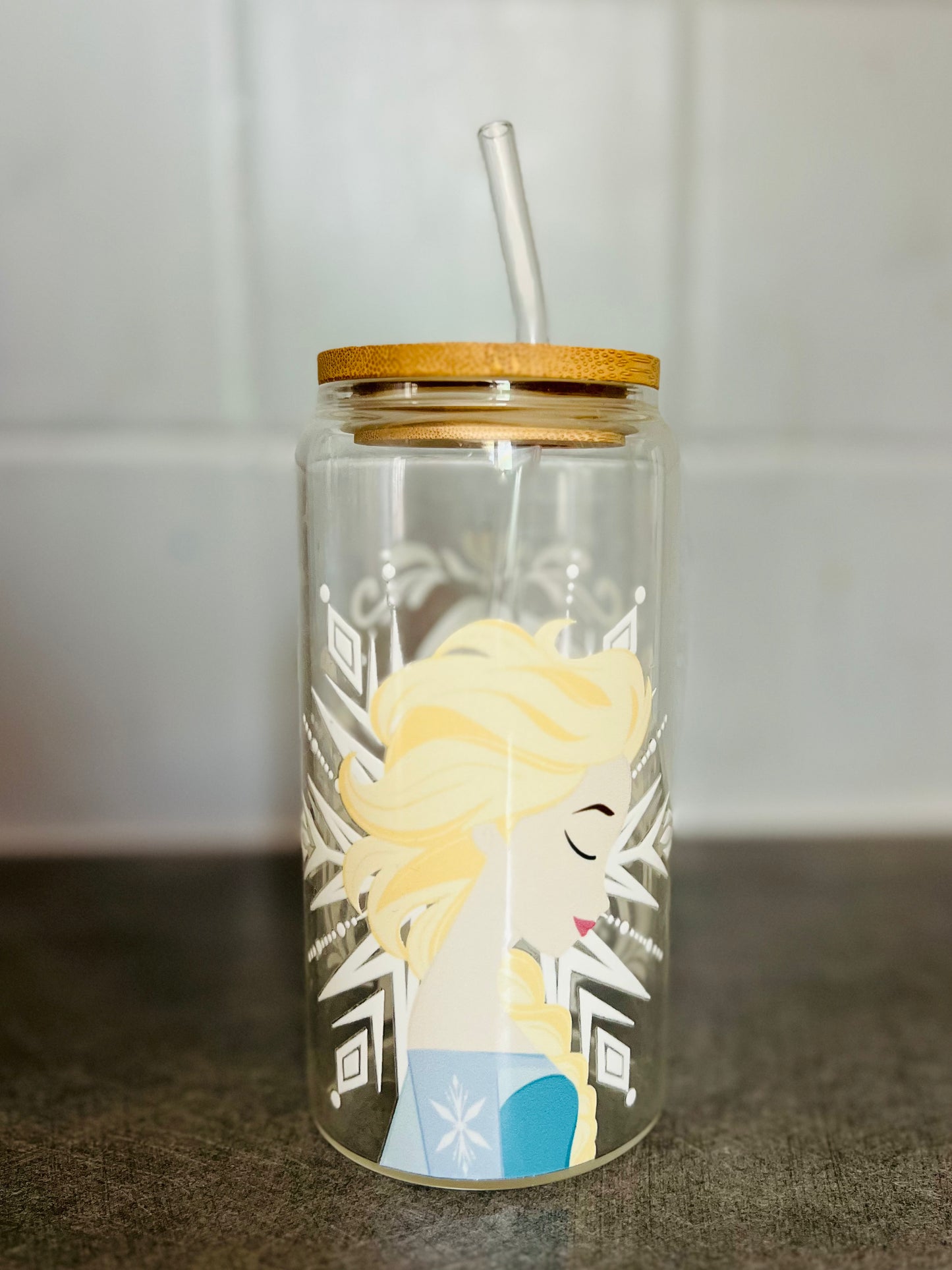 Verre Anna & Elsa (PRECOMMANDE)