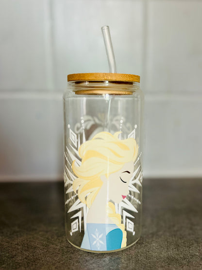 Verre Anna & Elsa (PRECOMMANDE)