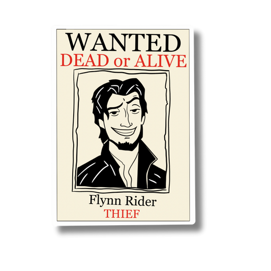 Stickers Affiche Flynn Rider