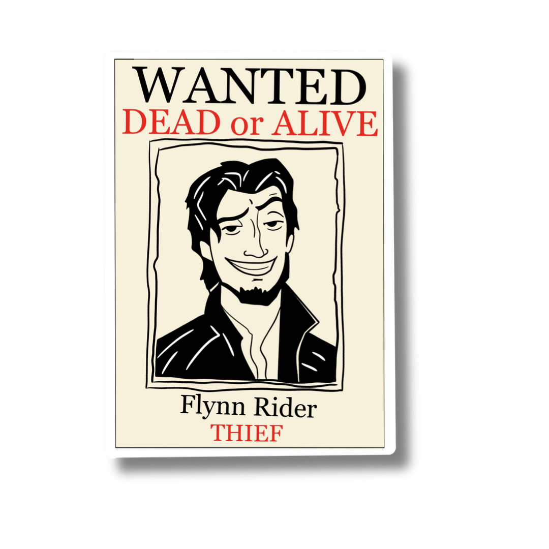 Stickers Affiche Flynn Rider