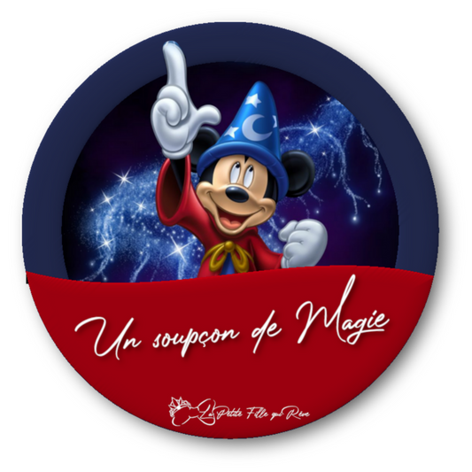 Badge Mickey Magicien