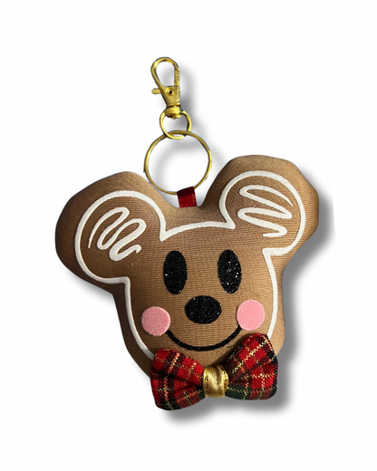 Porte clé Pain d’épices tartan