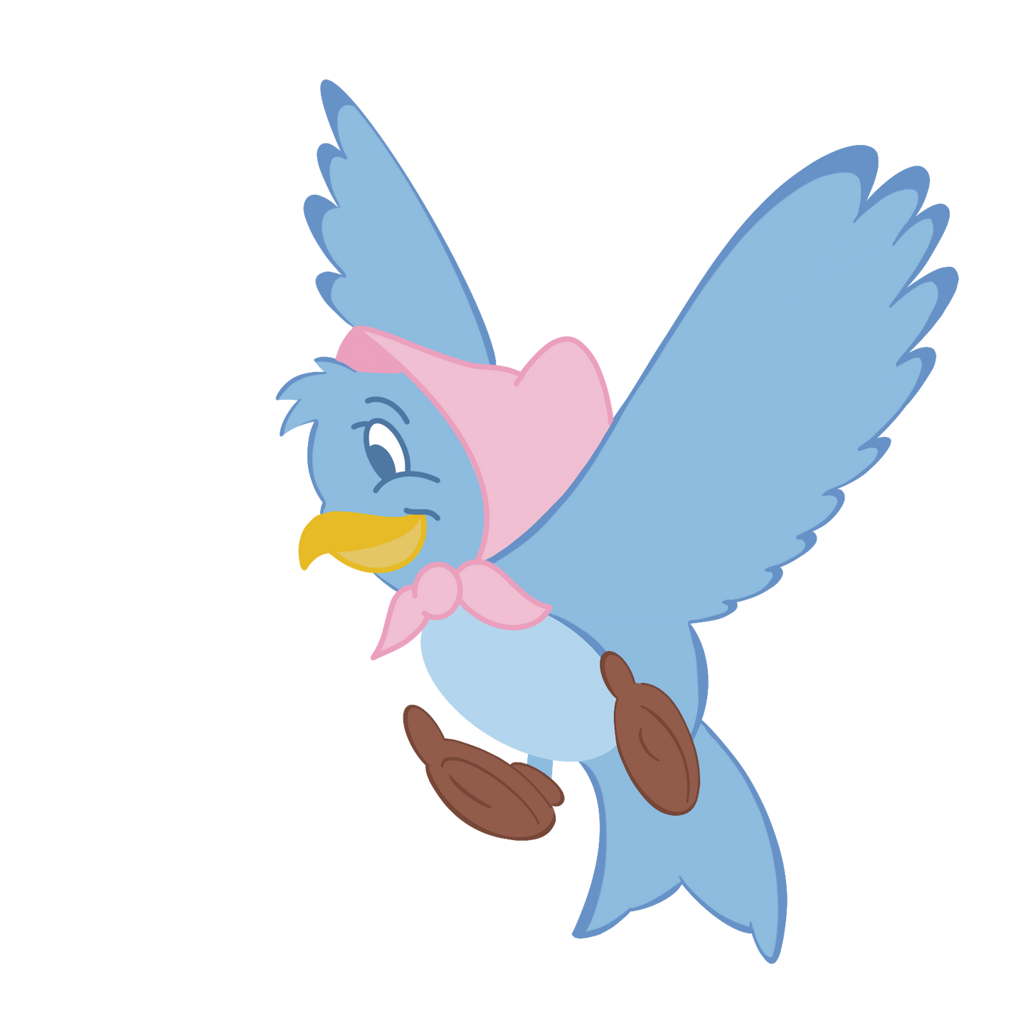 Stickers oiseau cendrillon